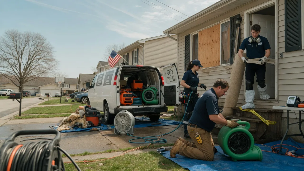 Water Damage Restoration in Dodson, LA near me
